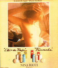 PUB PARFUM ( L 'AIR DU TEMPS )