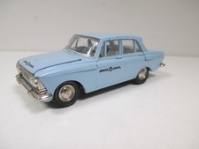 MOSKVITCH 412 A2 TAXI Bleu Blue Blau par NOVOEXPORT URSS USSR CCCP au 1/43