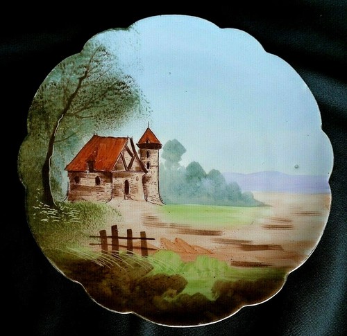 Assiette ancienne - , en