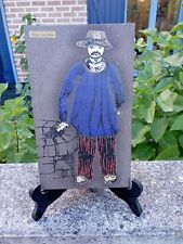 TABLEAU EN ÉMAUX SUR LAVE 