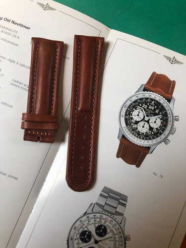 Bracelet cuir entrecornes 22 - ,