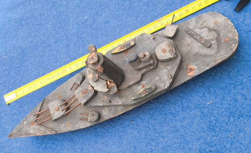 Cuirassé bois bateau guerre