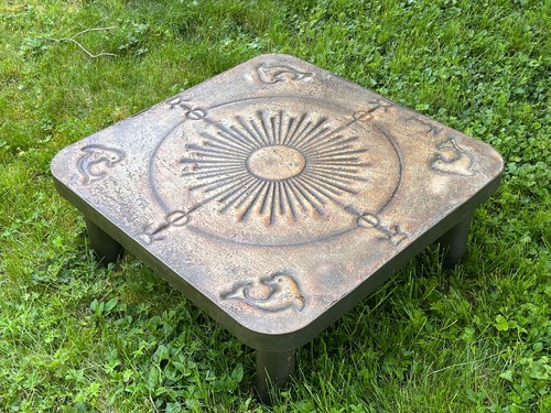 Grande table basse vintage - grande,