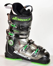 Nordica SPEEDMACHINE 110 R Black / Green - Chaussures de ski d'occasion