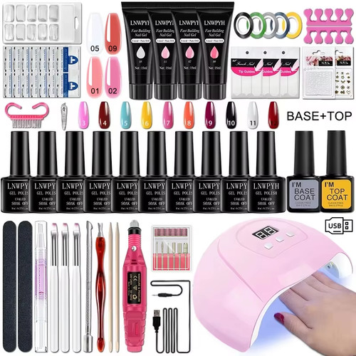 Kit vernis ongles gel - de, À