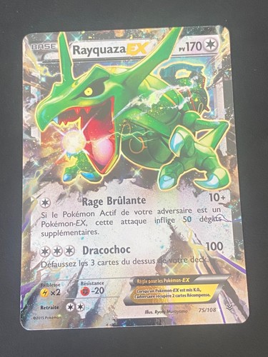 Carte pokemon rayquaza - rayquaza, ex