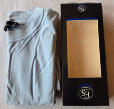 Tee shirt manches courtes bleu