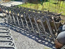 Rampe d'Escalier double  en Fer Forgé et Bronze 