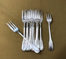 12 fourchettes à gâteaux