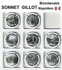 CAPSULES DE CHAMPAGNE SONNET  GILLOT  "Bicentenaire de Napoléon"