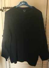 Arrow Pull Homme Bleu Marine - Col rond - 100 % Laine  L