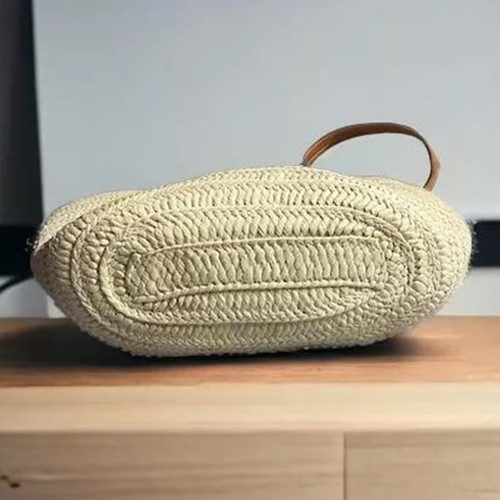 Sac seau paille - seau, tissée