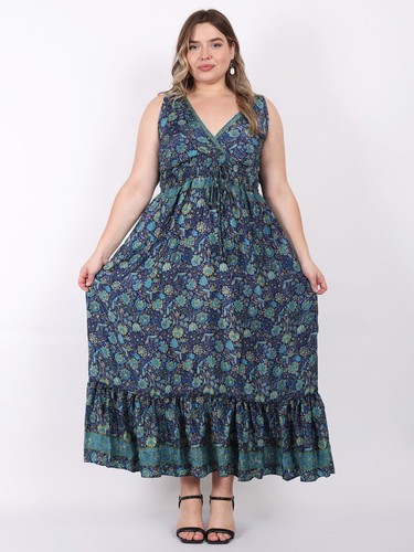 Robe longue maxi soleil