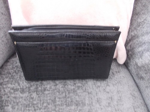 Sac vintage cuir - vintage, noir