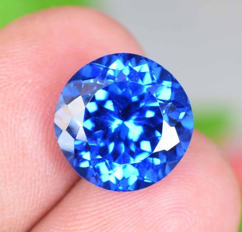 Naturel topaze bleu - ct,