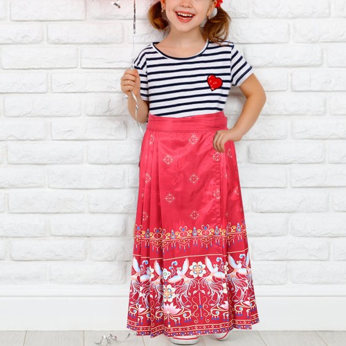 Jupe hanfu pour filles robe - jupe,