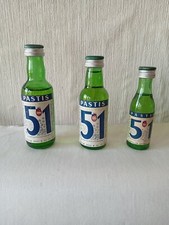 Lot de 3 mignonettes alcool