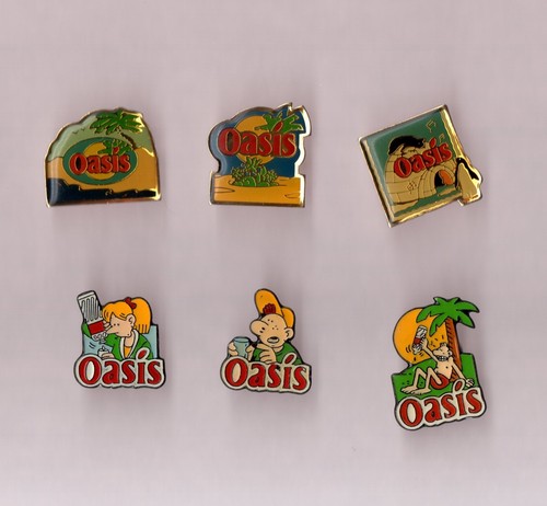 Lot pin boisson oasis - de, 6