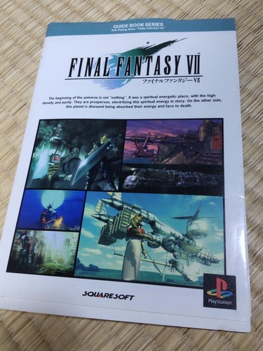 Final fantasy vii guide sony - vii, 7