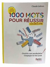 1000 Mots Pour Réussir !  Vocabulaire