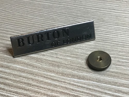 Broche vis burton london - vis,
