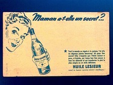 BUVARD ANCIEN - Huile LESIEUR