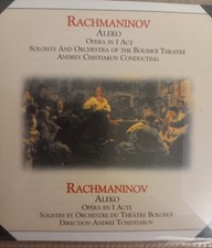 RACHMANINOV Aleko (Chistiakov)