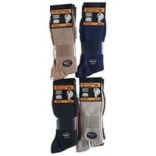 G.T.I. Lot de 3 chaussettes homme sans élastique