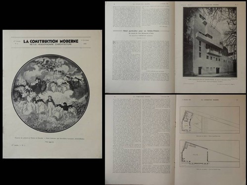 Construction moderne 1931 - construction,