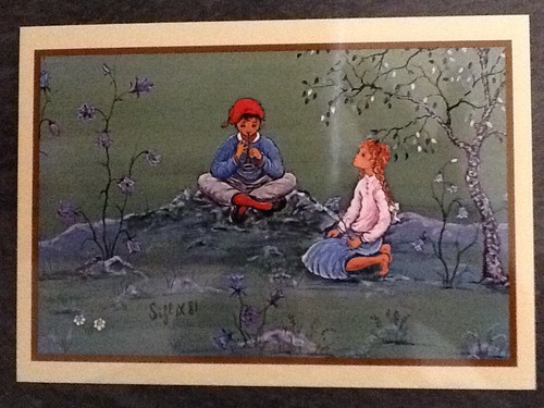 Reproduction litho peintre - cp,