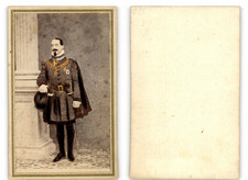 Petagna, Roma, Cameriere Segreto di Cappa e Spada Vintage albumen print CDV.