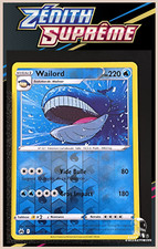 Carte Pokémon Wailord 032/159 Rare Reverse EB12.5 Zénith Suprême FR