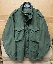 GENUINE RARE US ARMY 1ST GULF WAR M65 FIELD JACKET OG SUPER EX !!!!! X-LARGE REG