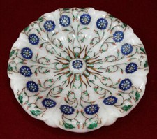 7 " Marbre Fruit Bol Demi