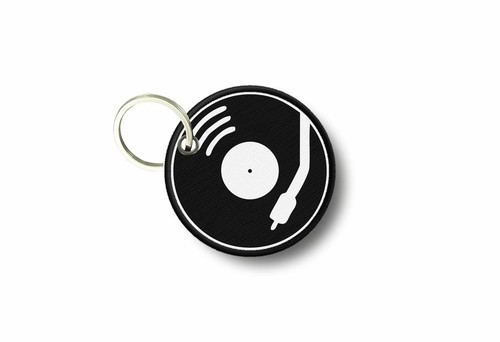 Porte cle cles clef brode