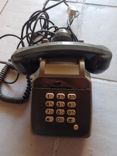 Téléphone fixe vintage - téléphone,