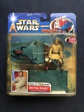 STAR WARS AOTC OBI-WAN KENOBI with Force-Flipping Attack Hasbro - 2002