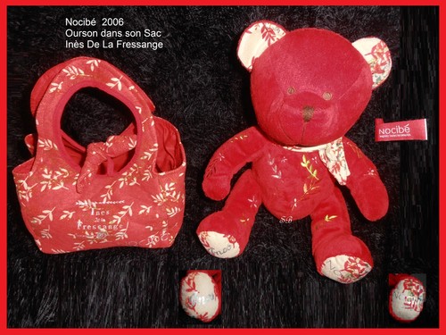 Nocibe collection peluche ours - collection,