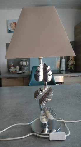 Lampe pied metal - pied,