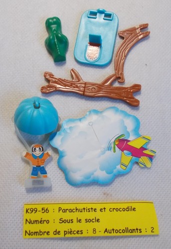 Kinder parachutiste et - kinder,