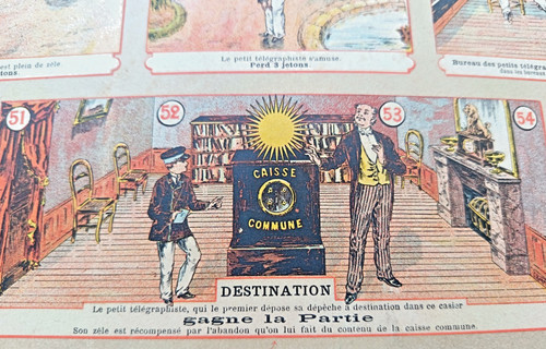 1900 jeu de l oie - de, l'oie