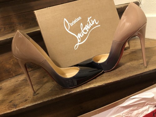 Louboutin kate black - louboutin, nude