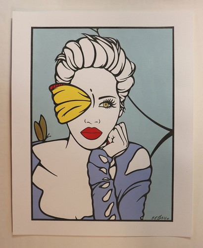 Art dessin original femme - dessin,