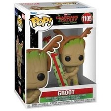 Figurine Funko! Pop - Guardians of the Galaxy Holiday - Groot - 9 cm - 1105