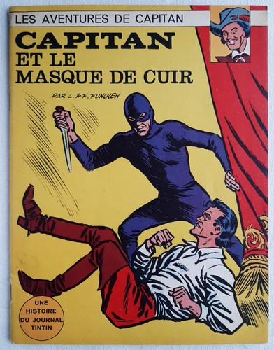 Capitan masque de cuir - le,