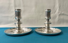 Paire de bougeoirs CHRISTOFLE