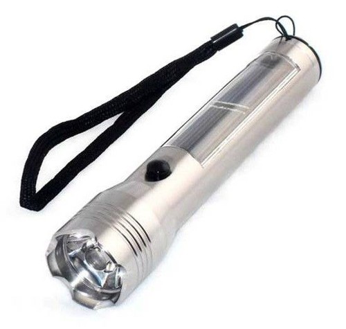 Lampe torche flash solaire - lampe, en