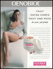 1990's Long Legs Body care Oenobiol Magazine Print Ad Women Fashion -1pg