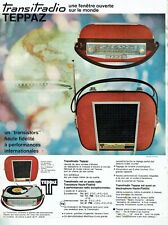 publicité Advertising 11211  1964   Teppaz  le transitradio  HF