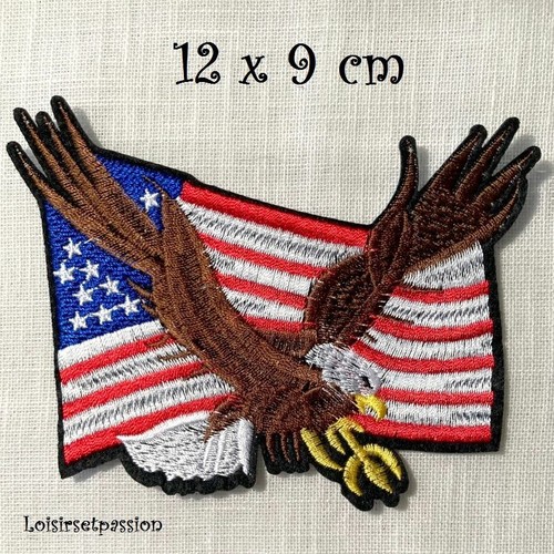 écusson patch drapeau usa - Écusson,